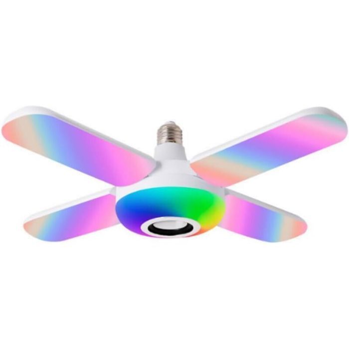 Plafonnier LED - PZCC - Ulisem50W - 50W - Haut-parleur intégré - RGB changeant - E27/B22 compatible