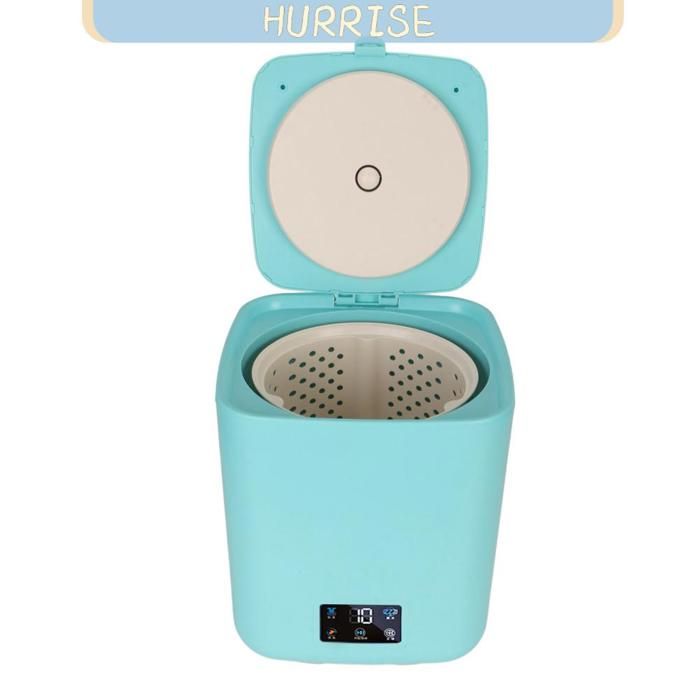 Tbest Mini-machine à laver Petite Machine à laver automatique 7L grande capacité Portable pour dortoir linge Prise UE verte - Tbest