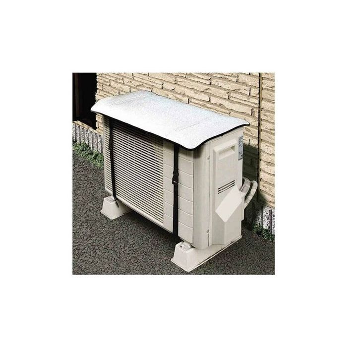 Couvercle climatiseur extérieur aluminium 5 mm protection anti-UV et étanche poussière compatible pompes à chaleur split