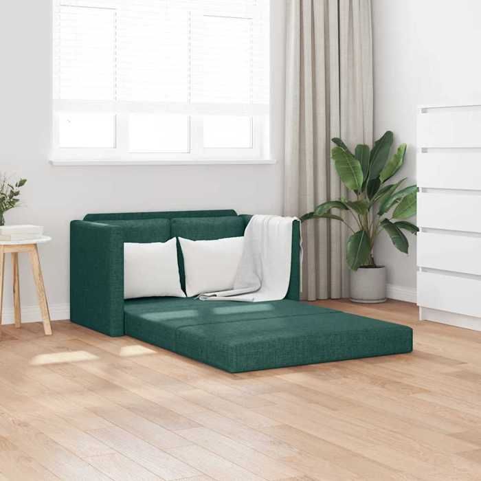 Canapé-lit - vidaXL - Banquette convertible - 2 places - Charge max. 110 kg/siège - Tissu - 112x60x55 cm 431xat39w