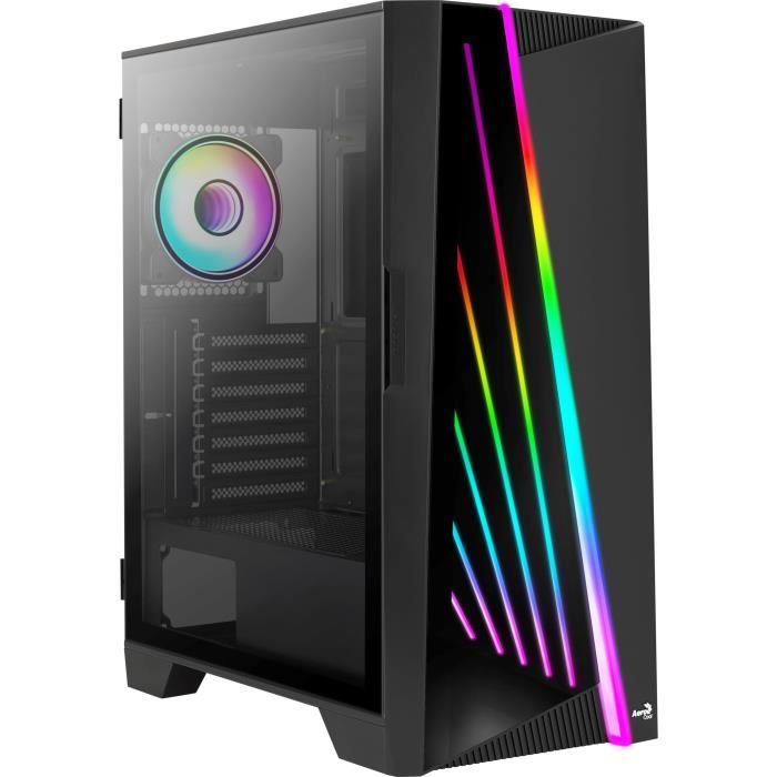 Boîtier PC – AEROCOOL – Mirage G V1 – Boitier sans alimentation – Moyen tour – Format ATX – Noir ( ACCM-PB25013.11 )