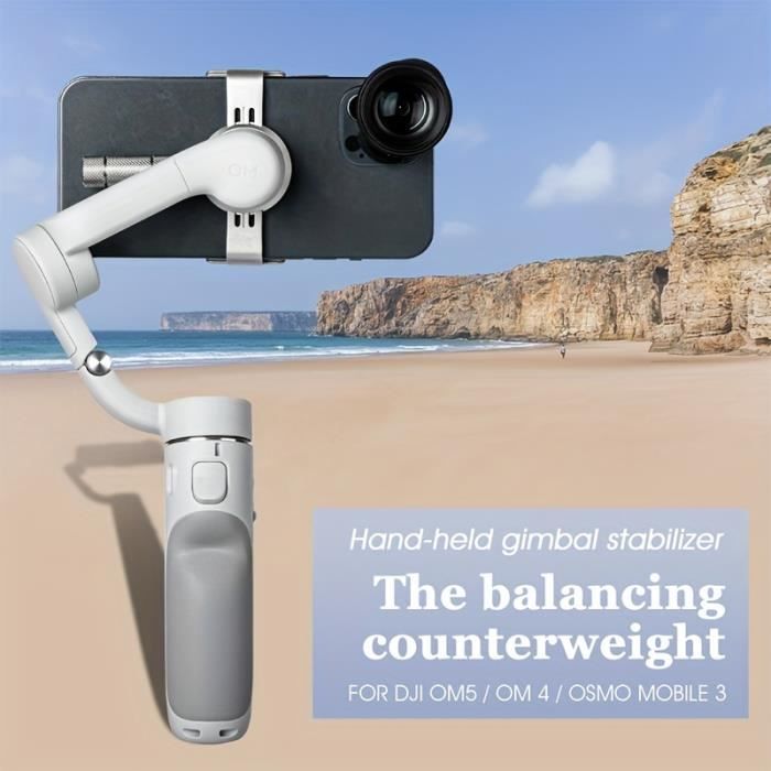 A-DJI-OM 4 Osmo Mobile 3 stabilisateur de cardan, balance pour téléphone portable
