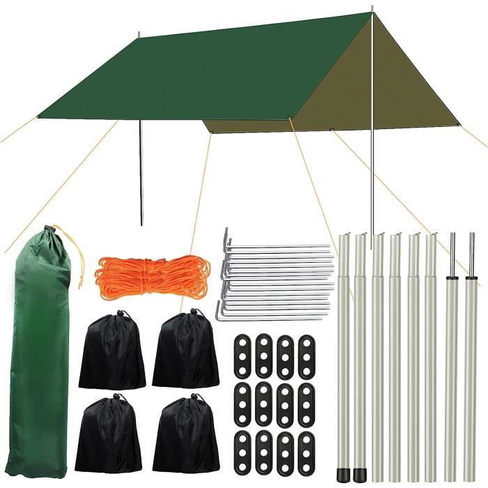Bâche polyvalente MFH Tarp operation 50319 300 mm x 300 cm camouflage 1