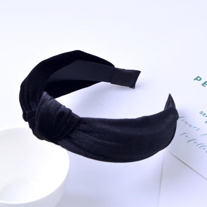 5 Pièces Bandeaux En Laine D'Agneau Style De Mode Doux Arc Cerceau De Cheveux Bandeau
