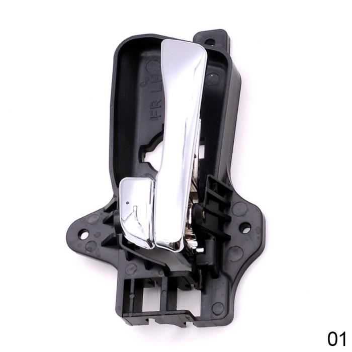 Poignée De Porte Intérieure Chromée Avant Droite Pour Fiat Croma - Réf. 71745048 - Neuf Garantie 2 Ans