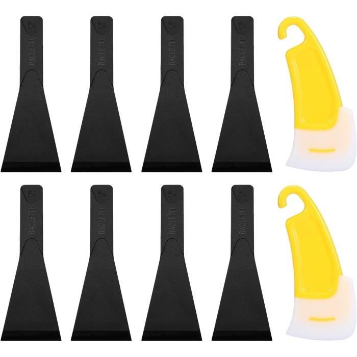 Lot De 8 Spatules Raclettes En Nylon - Pour Fromage à Raclette, Fondue, Poêles Antiadhésives, Sans Rayure - 7