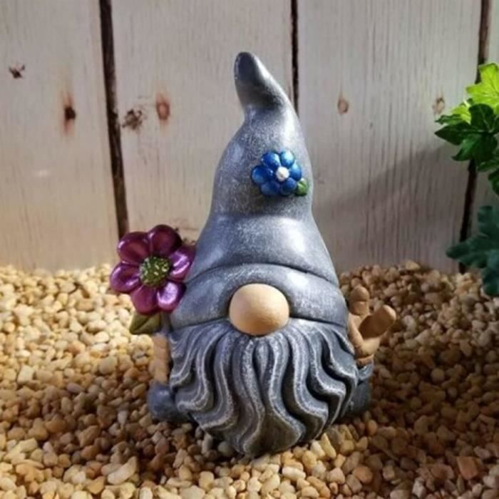 Nain En Peluche D'Halloween - Décoration Sans Visage Avec Chapeau De Sorcière/chauve-souris, Tissu Non Tissé