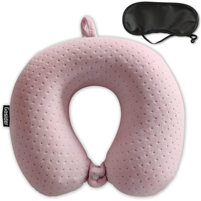 Oreiller Rouleau Micro-perles - 30x14cm, Doux, Soutien Cou/tête - Pour Voyage, Canapé, Déco