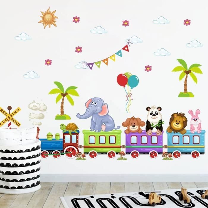 Stickers Muraux Animaux Foret Arbre Autocollant Mural Cerf Renard Chouette Décoration Murale Chambre Enfants Bébé Pépinière - Maison Stickers Muraux Animaux Foret Arbre Autocollant Mural Cerf Renard Chouette Décoration Murale Chambre Enfants Bébé Pépinière - Maison