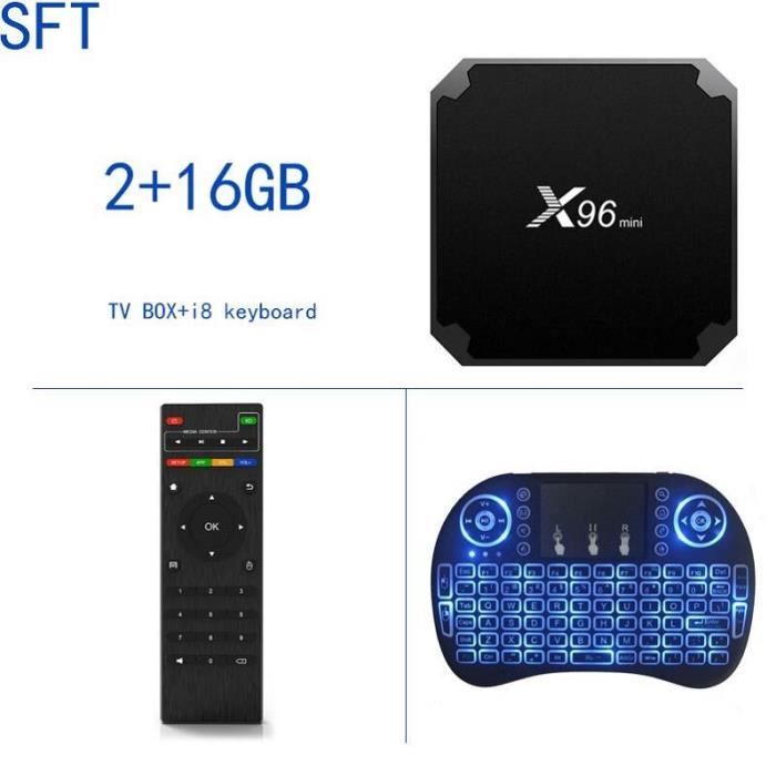 X96 mini android 9.0 boîtier de télévision intelligent 1GB 8GB 2GB 16GB