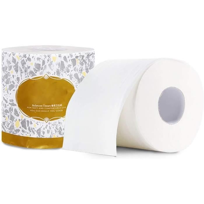 108 Rouleaux Papier Toilette Gentille – 3 Plis, Doux, Résistant Et Hypoallergénique