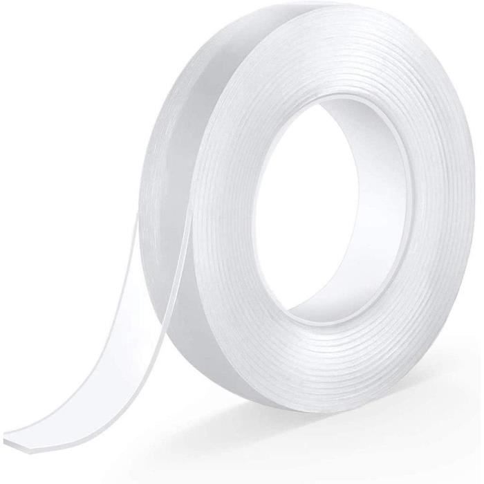 Rouleau Adhésif Nano Tape, Double Face - Adhésifs Transparents - Foto 4