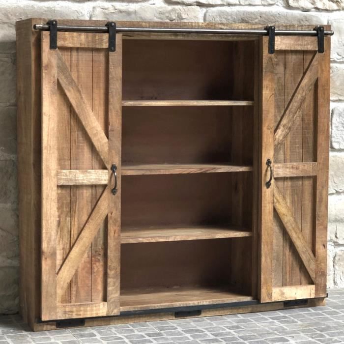 Meuble Buffet Armoire Bahut Etagere De Cuisine Salon 117 Cm 14378