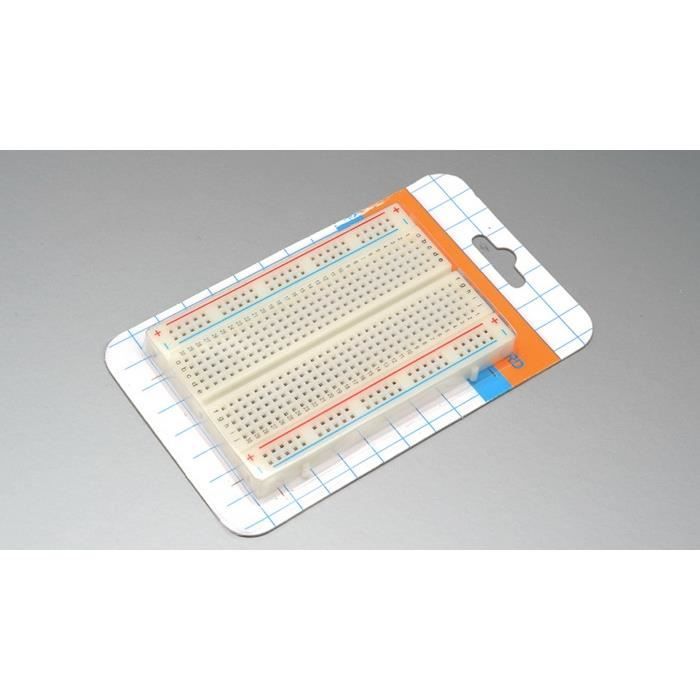Planches Arduino Breadboard Planche de Prototypage 400pin Sans Soudure Pour Arduino ...