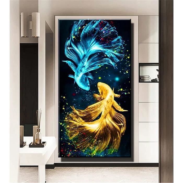 Diamond Painting Reine des Profondeurs Couronne Méduse – 80x100 cm