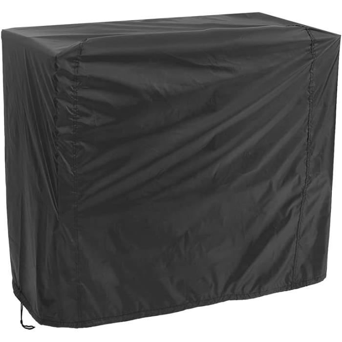 Housse De Barbecue Imperméable Polyester + PU - Taille 145x61x117 Cm - Cordon De Serrage Anti-vent - Protection Extérieure