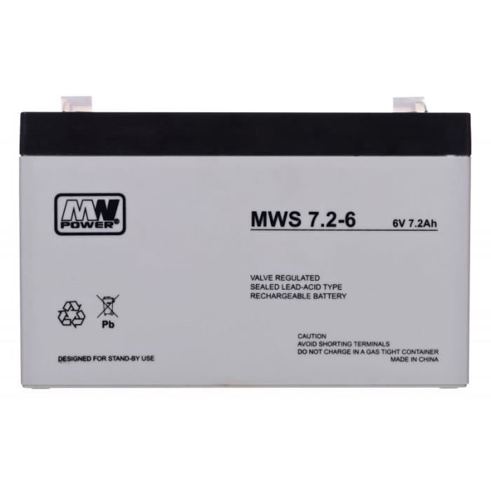 MPL POWER ELEKTRO Batterie - MWS 7.2-6