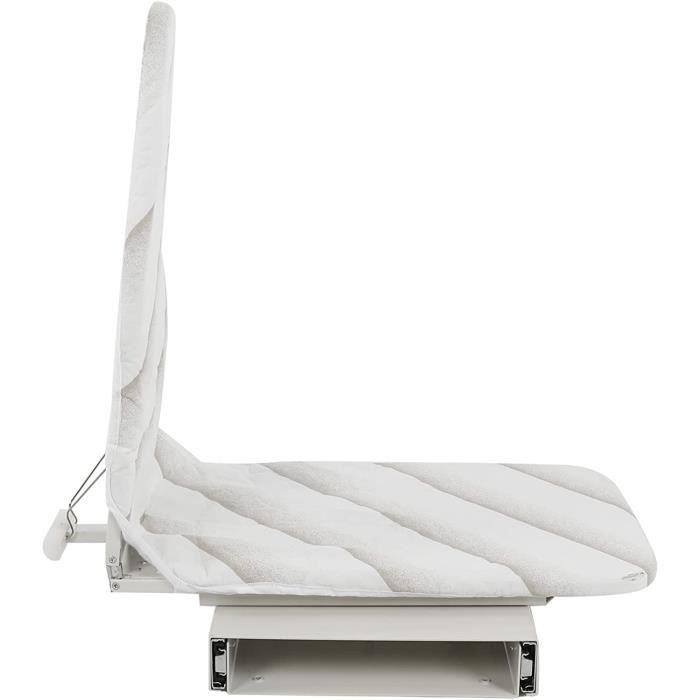 Table à Repasser Murale Pliable & Rotative 180° – Gain De Place, Housse Coton, Idéale Petit Espace Table Repassage Pliable