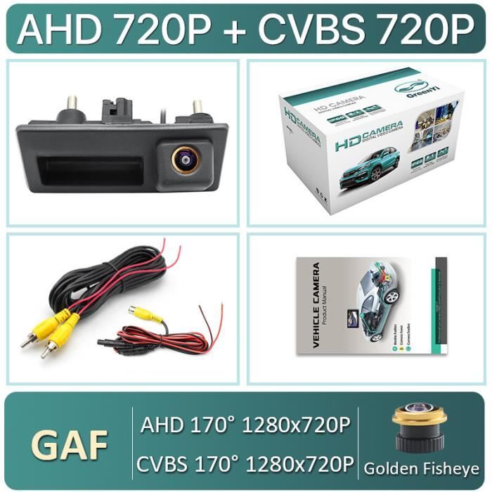 Caméra De Recul AHD 1080p 170° Pour VW Transporter T6 (2015-2020) – Vision Nocturne, étanche IP68