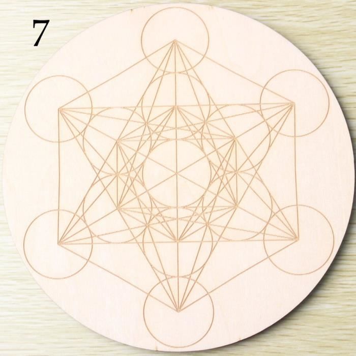 Statue deco,Planche ronde en bois, 15cm-20cm-30cm (1 pièce), modèle ...