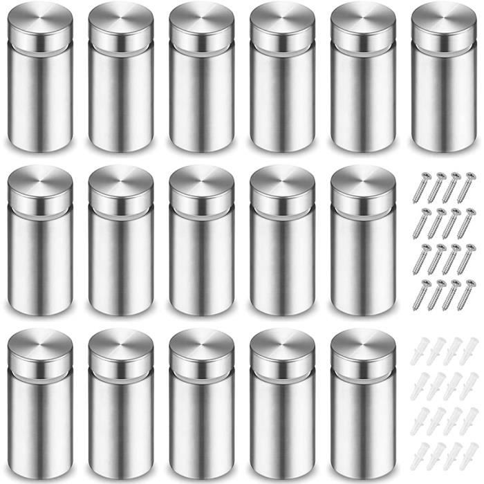 Distance Du Mur Support Entretoise Plaques Fixation Verre plaques Vis Distance Du Mur Support Entretoise Plaques Fixation Verre plaques Vis