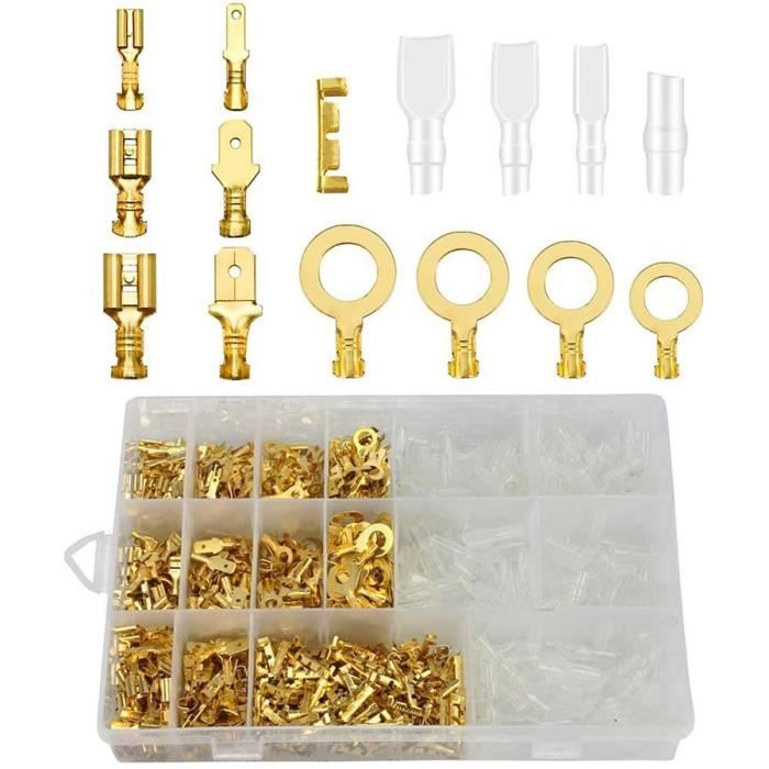 100 Pièces 6 Tailles Double Baril à Sertir Ligne De Pêche Fil Leader Manchons Cuivre Tube Connecteur 2 0mm 10mm 95394083
