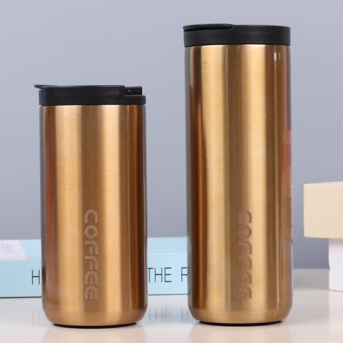 Tasse Isotherme Smeg Style En Acier Inoxydable 240 Ml - Tasse à Café Anti-fuite à Emporter