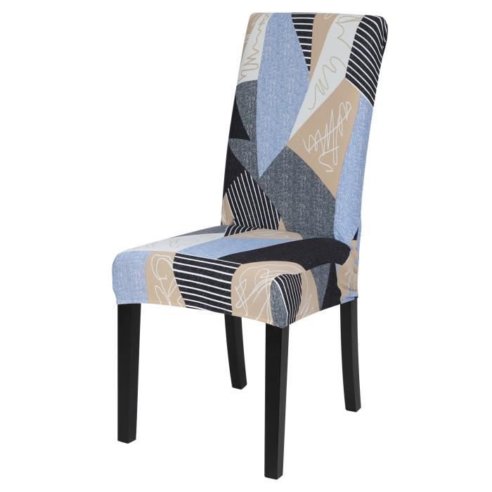 Housse De Chaise,Housse De Chaise élastique Imprimée, En Spandex
