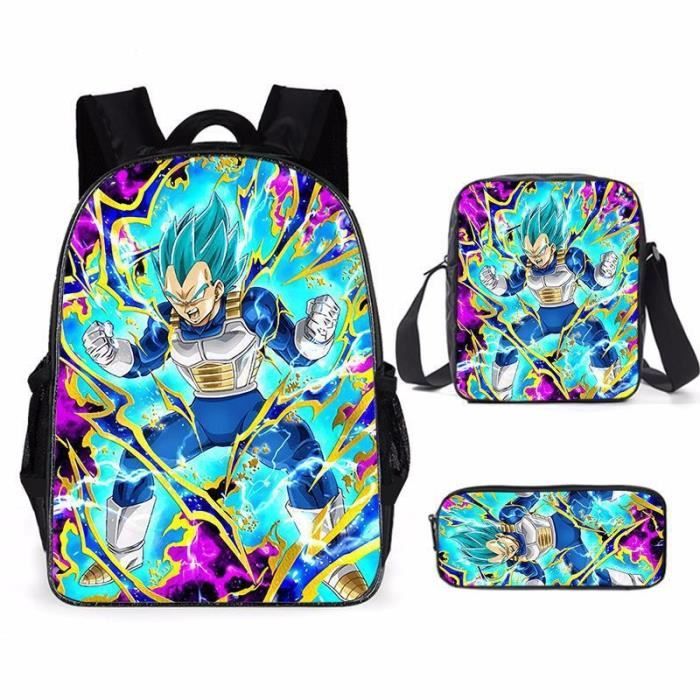 Sac a Dos Scolaire Grand Sac Ecole Garcon Trousse Lycee Cartable