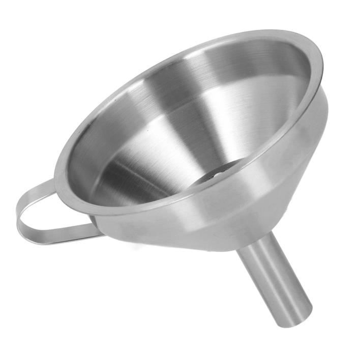 Entonnoir En Acier Inoxydable Avec Filtre - Grand Entonnoir Pour Huile Et Conserves - Outil De Cuisine Professionnel