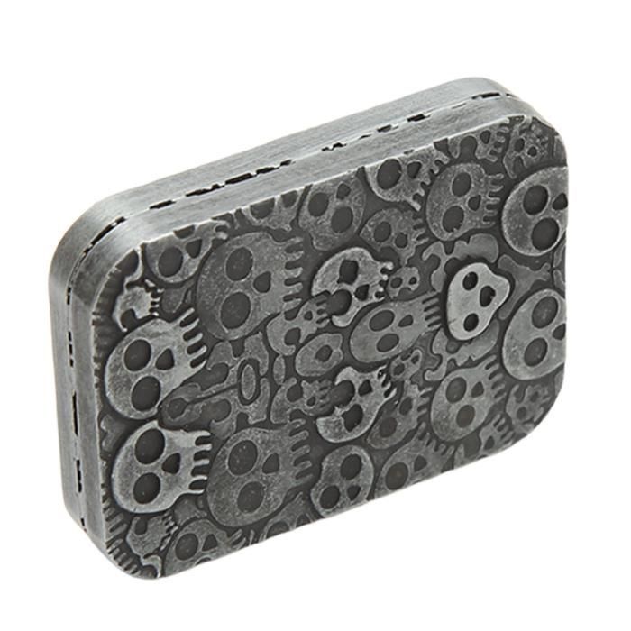 Fidget Slider Pei Cucurbits Magnétique Push Slider Bouton-pression Clicker Adulte EDC Métal Fidget Jouets Tdah Main Spinner