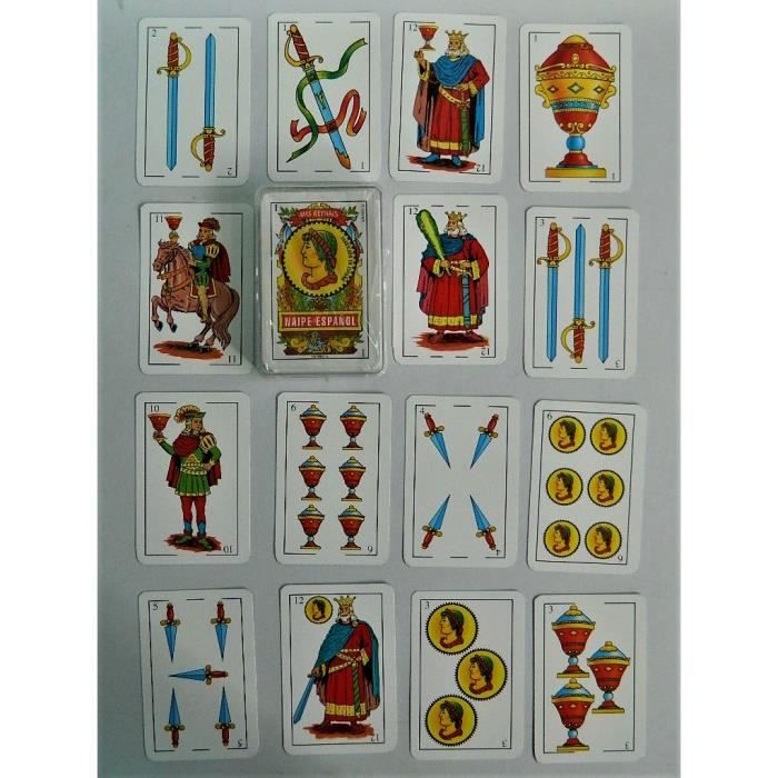 Jeux Cartes A Jouer Espagnoles Naipes Baraja Espanola Neuf Sous Blister Achat Vente Cartes De Jeu Cdiscount Jeux Cartes A Jouer Espagnoles Naipes Baraja Espanola Neuf Sous Blister Achat Vente Cartes De Jeu Cdiscount