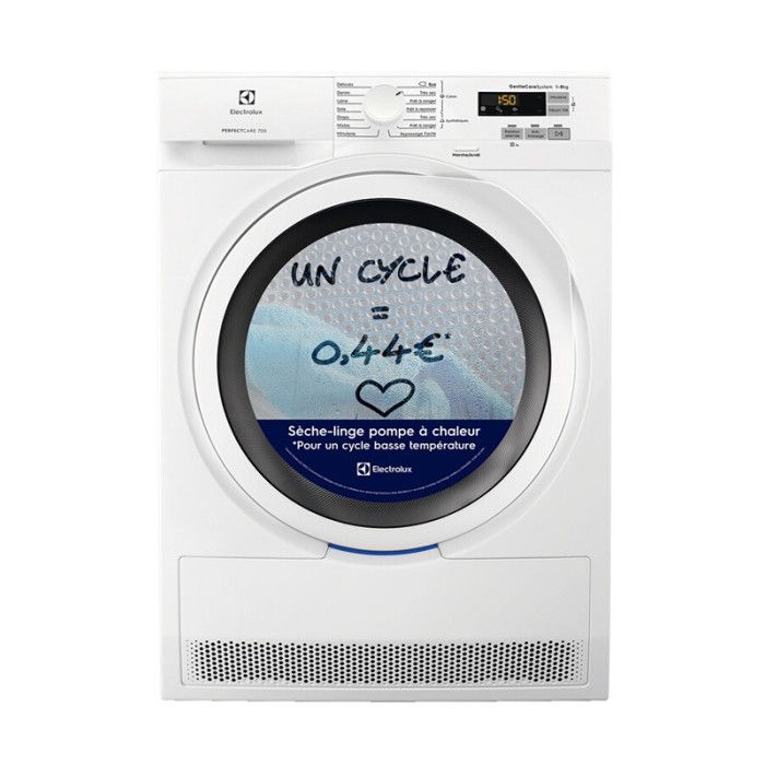 ELECTROLUX Sèche linge frontal 60 cm 8 kg avec pompe à chaleur EW7H5829SB - vue 6