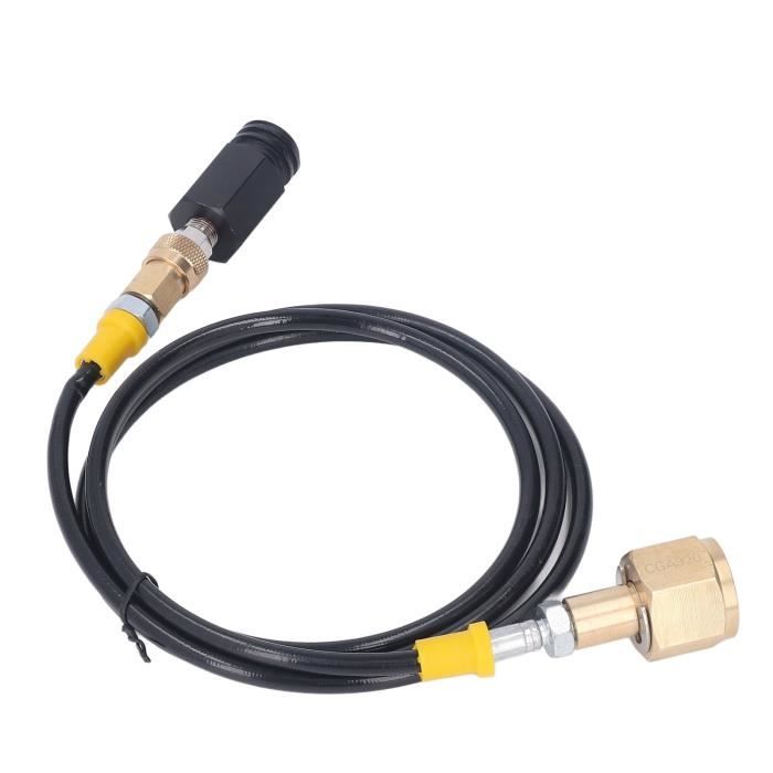 Adaptateur De Bouteille De Soda CO2 W21.8 Vers TR21.4 - Pour Machine à Soda, Aquarium, Fût à Bière - En Alliage De Zinc