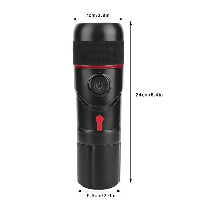 Ehskzjh Machine À Expresso Portable: Cafetière À Cafe Chauffage Électrique De Voyage - Pour 12V