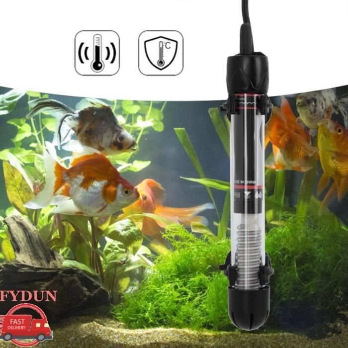 FYDUN Chauffe-eau pour aquarium HX-906 Mini Tige de Chauffage Submersible dAquarium animalerie chauffage 100W 50W 32kg 023a