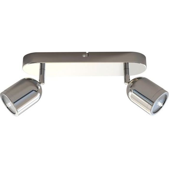 Farant Plafonnier 2 Spots Orientables Salle de Bain Farant IP44 25W*2 ...