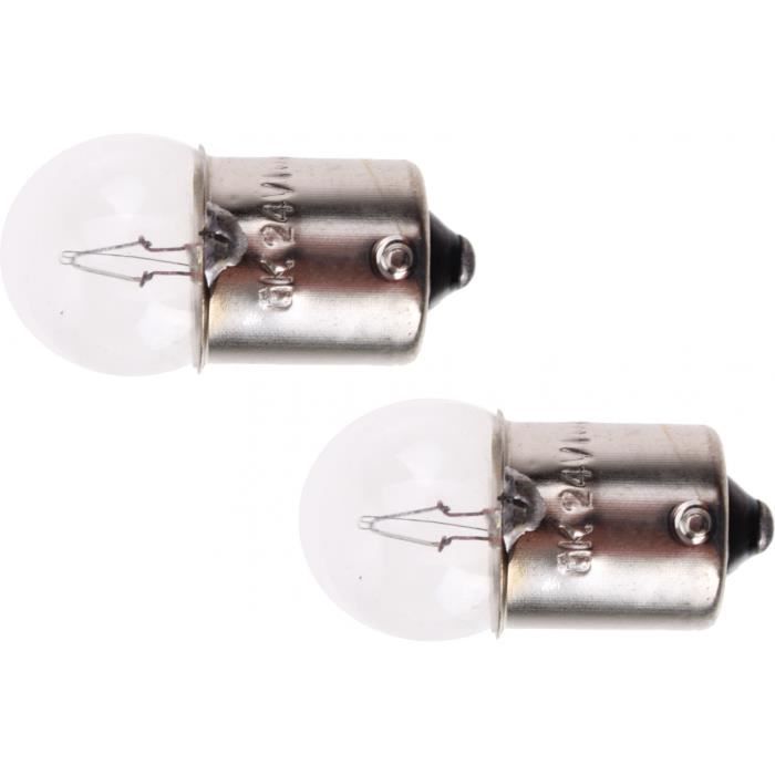Ampoules AEG R10W - Lot De 2 - 12V - Pour Coffre Ou éclairage Intérieur - Qualité D'origine