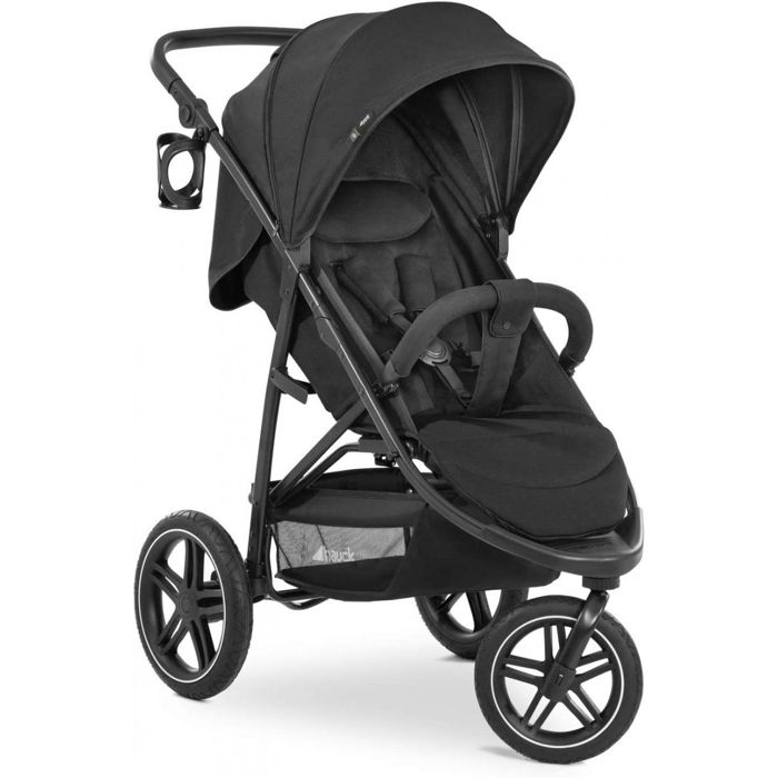 Poussette Jogger Rapid 3R Black - Hauck - Poussette polyvalente - sport - 4 roues - Mixte