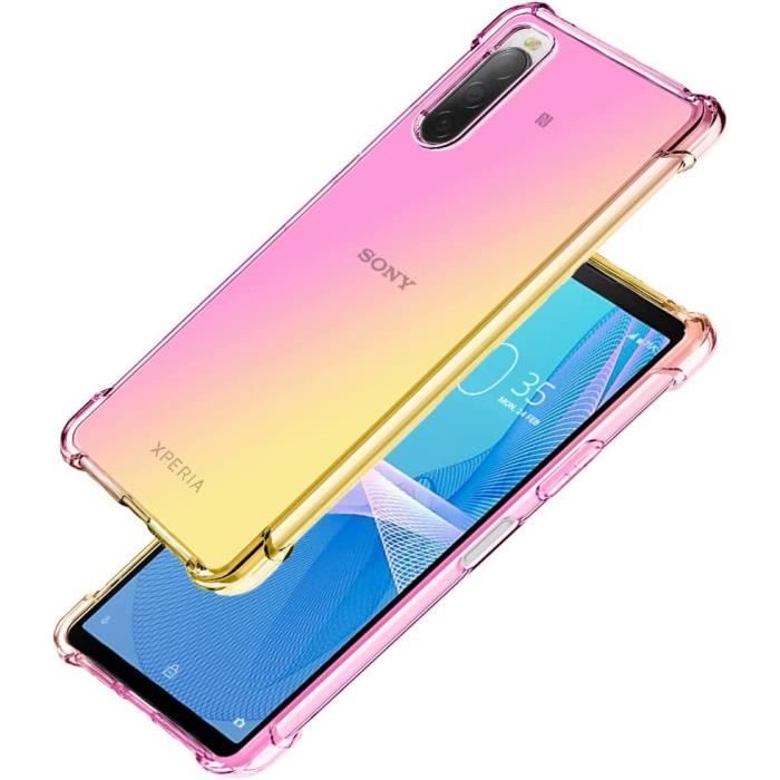 Verre Trempé + Coque Silicone Sony Xperia M4 Aqua - Dual, Transparent