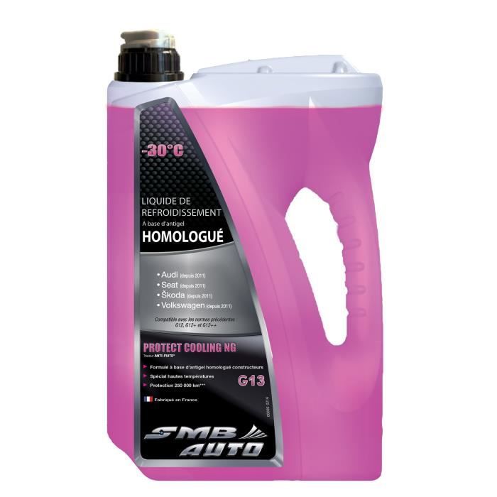 SMB Liquide de refroidissement Protec cooling NG 30°C 4 L Cdiscount Auto