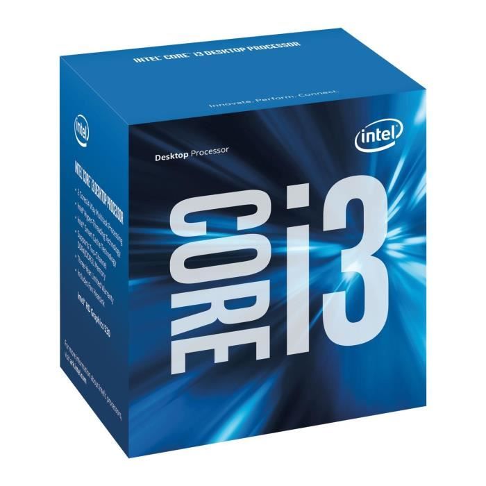 Processeur - INTEL - CPU CORE I3-6100 1151 BOX 3.7 GHZ (BX80662I36100) - Intel