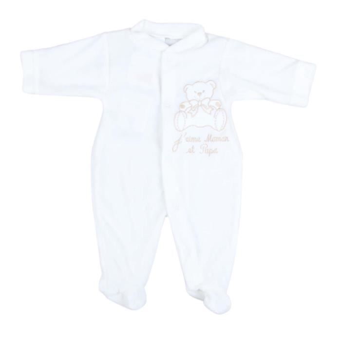 Grenouillere J Aime Maman Et Papa Bebe Beige Beige Cdiscount Pret A Porter Grenouillere J Aime Maman Et Papa Bebe Beige Beige Cdiscount Pret A Porter