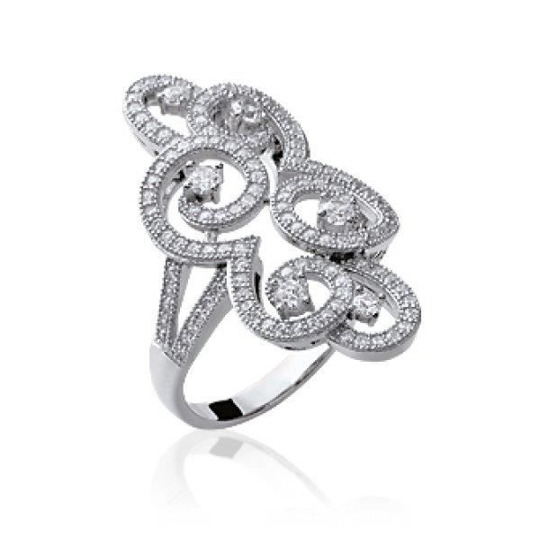 Bague Longue Femme Argent