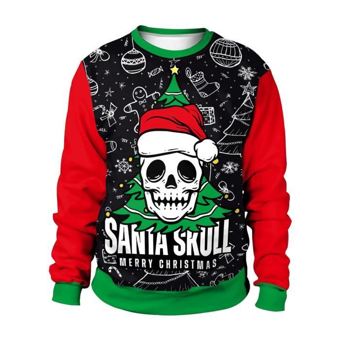 Pull en maille à motif 'renard' - Vert - Kiabi - 14.00