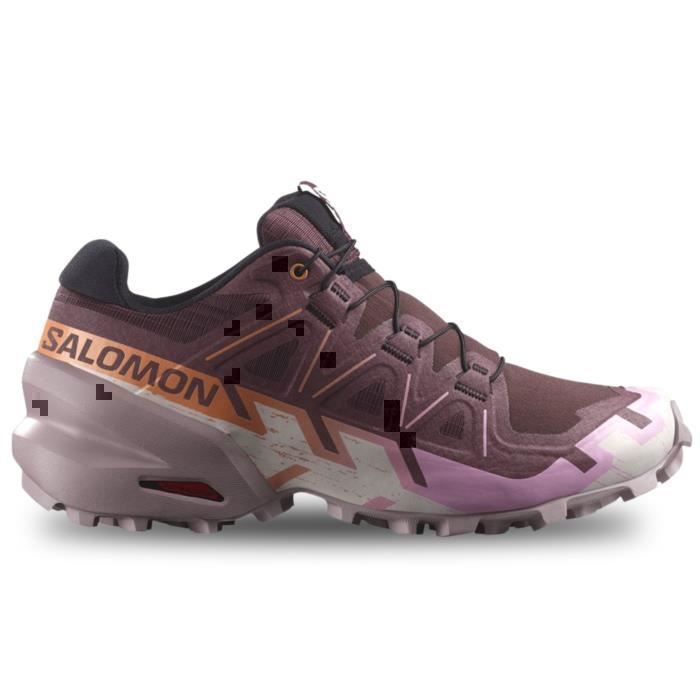 Chaussures de trail running - SALOMON - Speedcross 6 W - Violet - Régulier - Femme Chaussures de trail running - SALOMON - Speedcross 6 W - Violet - Régulier - Femme