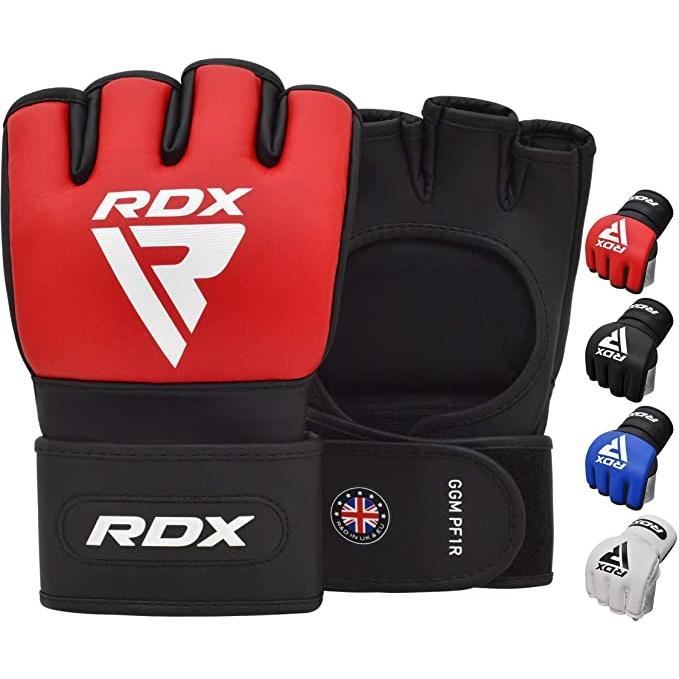 Gants MMA RDX, gants UFC pour le grappling, gants de boxe pour sparring, gants de combat en cage, rouge