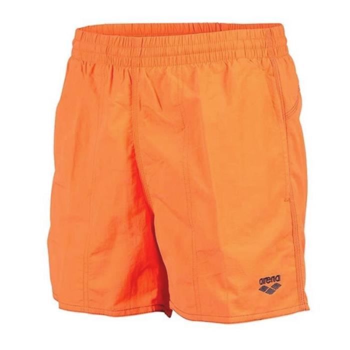 Short de bain - ARENA - Bywayx - Orange - Coupe classique - Ceinture élastique Short de bain - ARENA - Bywayx - Orange - Coupe classique - Ceinture élastique