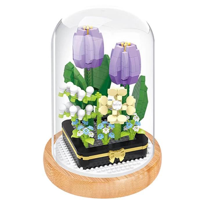 Bouquet sec, bouquet de fleurs rose blanche – Fleurs en Cage Bouquet sec, bouquet de fleurs rose blanche – Fleurs en Cage