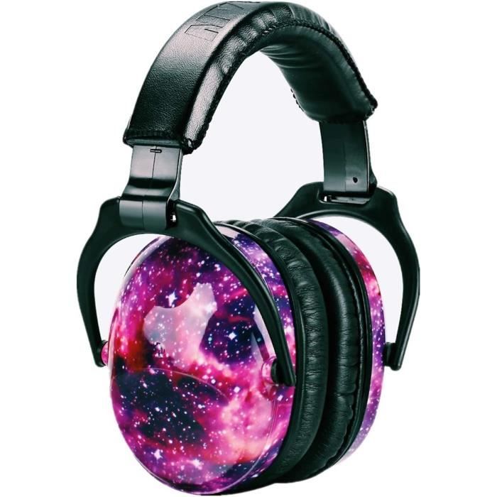 Casque Anti-Bruit Enfant Dr.meter SNR 27dB - Pliable Réglable Pour Autisme, Dormir